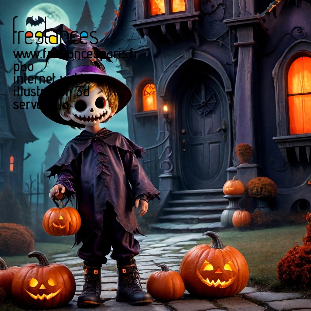 Pao mise en page internet vidéo illustration 3d serveur IA générative AI freelance paris studio de création magazines rj6b7is0